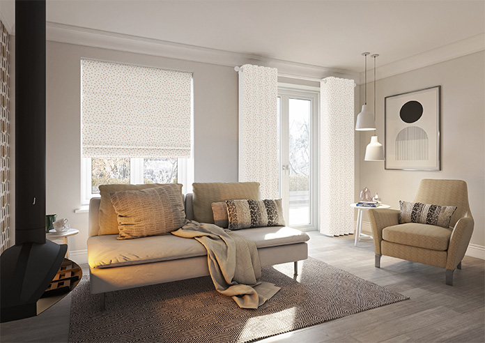 Confetti, Sherbert - Twist&Fit Roman Blind - Image 6